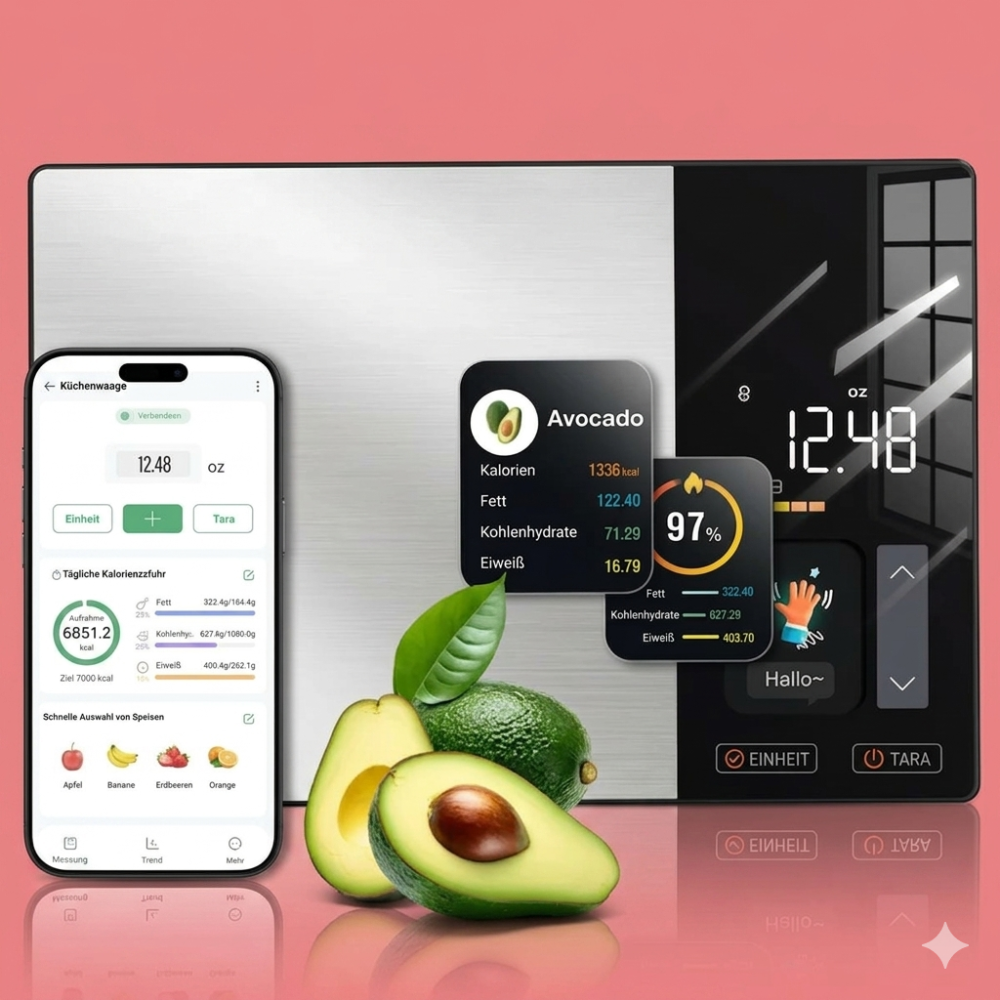 Smarte Ernährungswaage