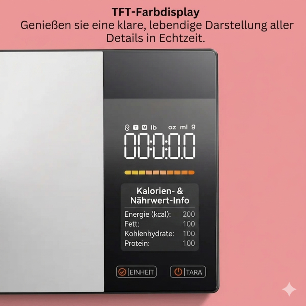 Smarte Ernährungswaage