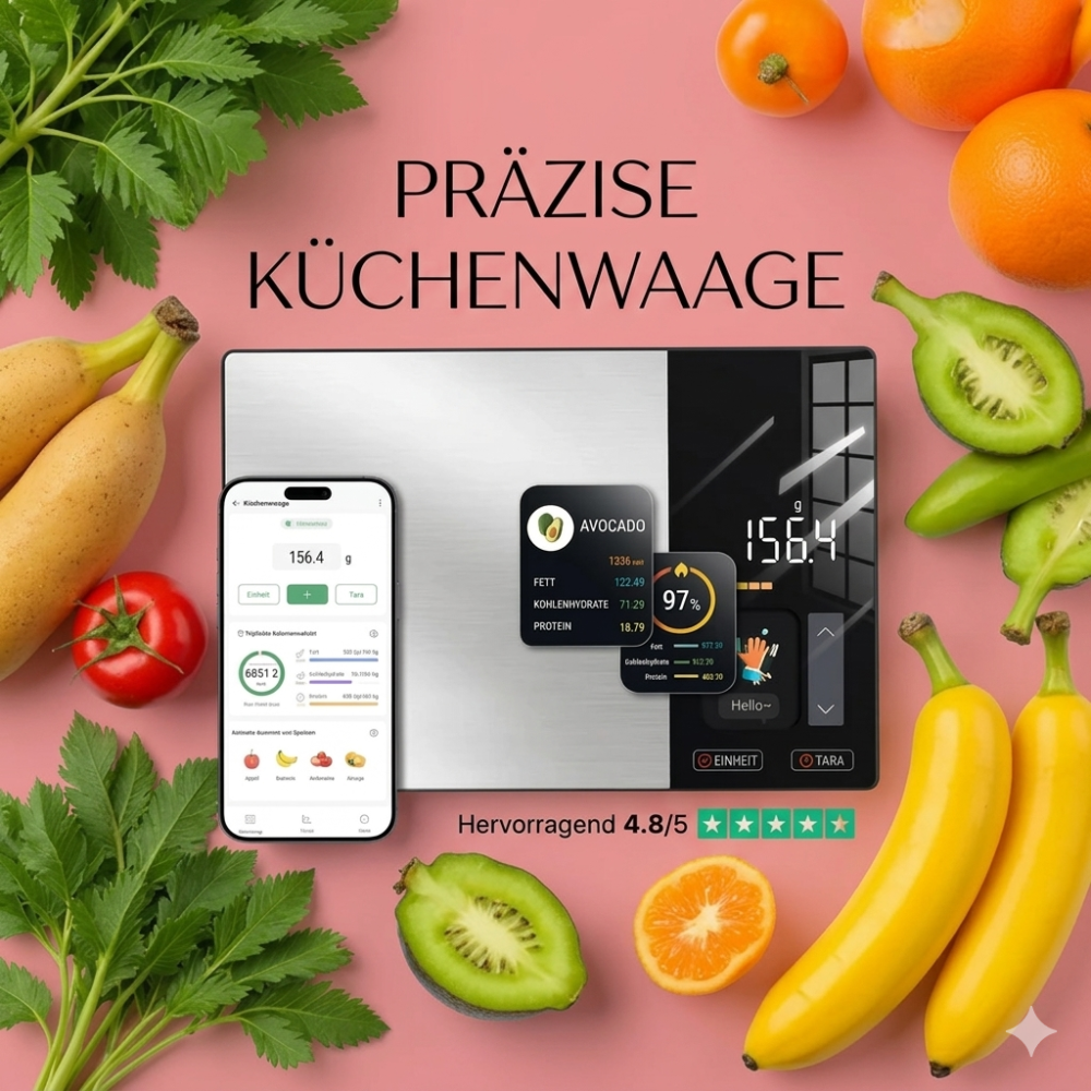 Smarte Ernährungswaage
