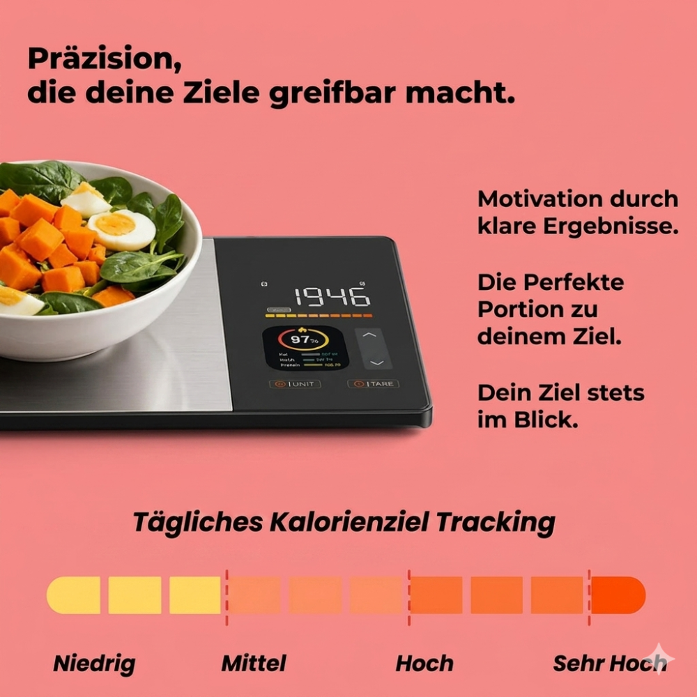 Smarte Ernährungswaage