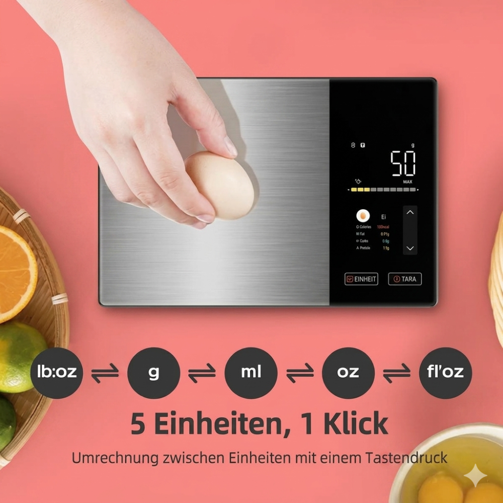 Smarte Ernährungswaage